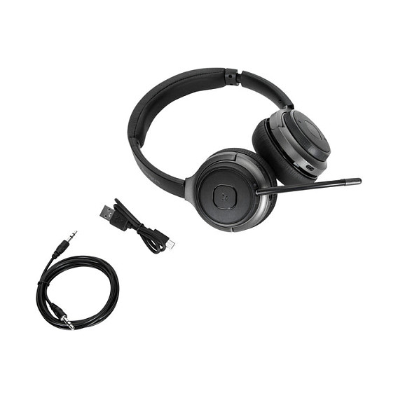 Kufje pa kabllo Targus AEH104GL, 30 mm, Wired & Wireless, Bluetooth 5.0, 3.5 mm, USB-C - Zezë 2