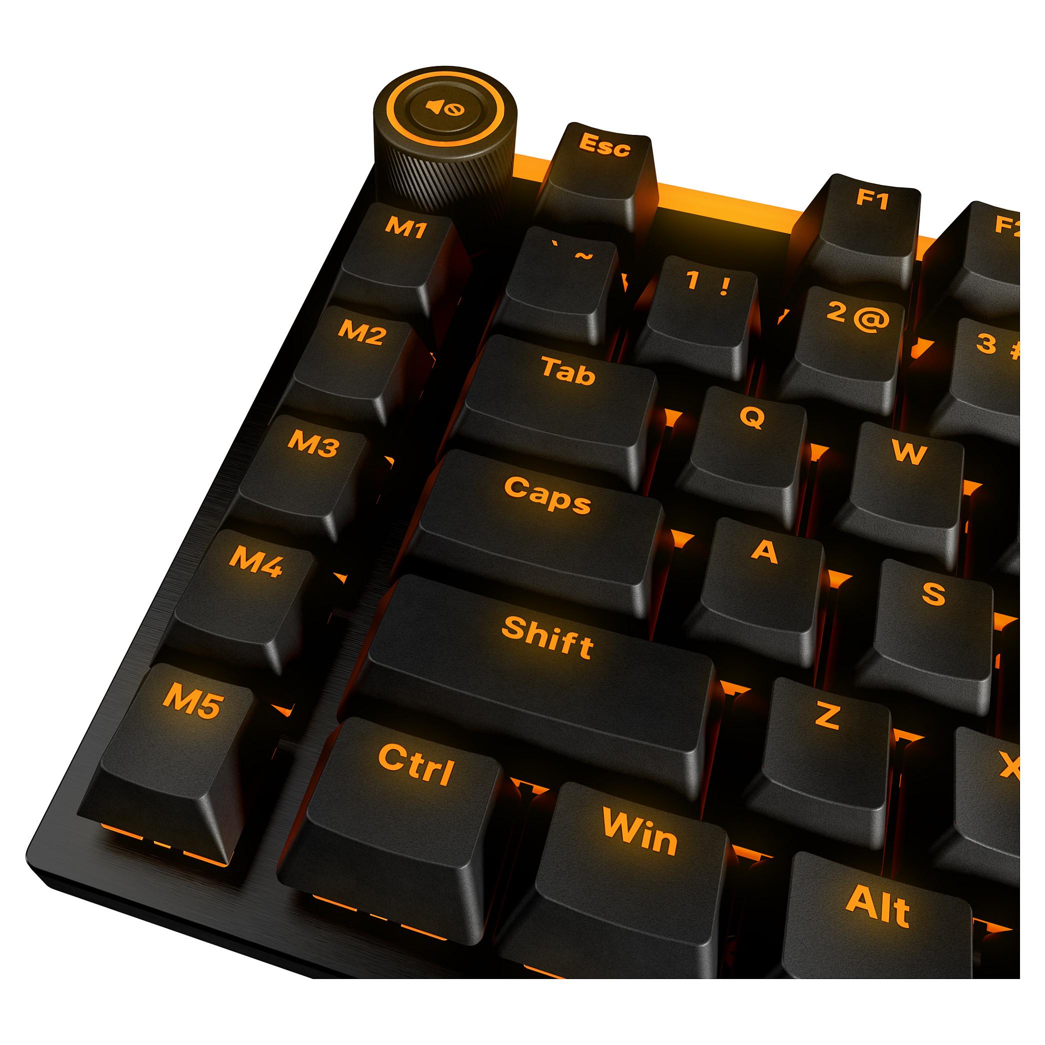 Tastierë Gaming be quiet! Light Mount / Wired / Full-Size / Mekanike / Silent Tactile / DE ISO / USB-C / ARGB / N-Key Rollover / 5 Makro - Zezë 5