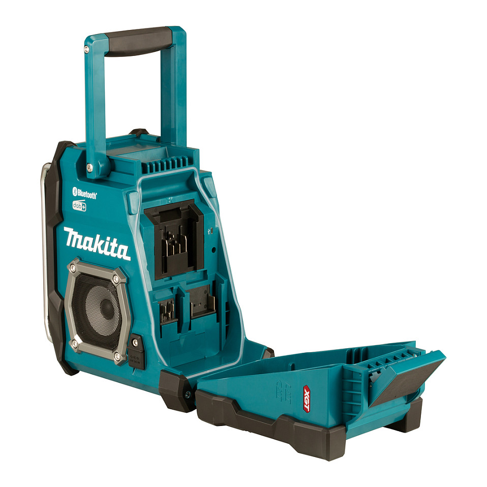 Radio për Punë Makita MR004G, DAB+, FM, 40 V, Li-Ion – Zezë, Gjelbër 9