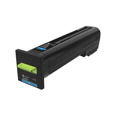 Toner Lexmark 82K2HCE, 17,000 faqe - Blu