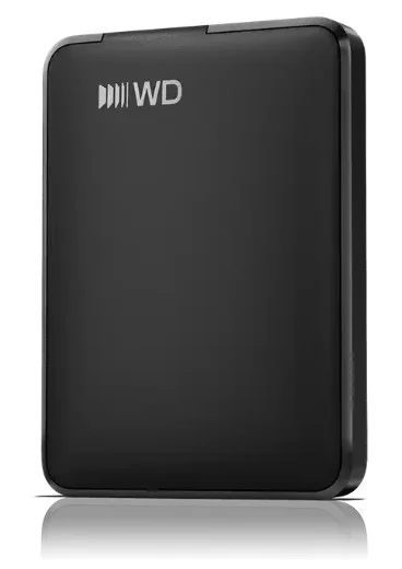 External HDD WD Elements Portable, 2TB, 2.5″, USB-C, USB 3.2 Gen 1, deri në 5 Gbit/s – E zezë