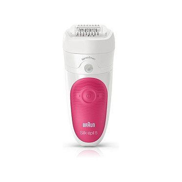 Depilator elektrik Braun Silk-épil 9 Flex 9-360 3D / 40 Pinceta / MicroGrip / Wet & Dry / 50 Min – Rozë/Bardhë 4