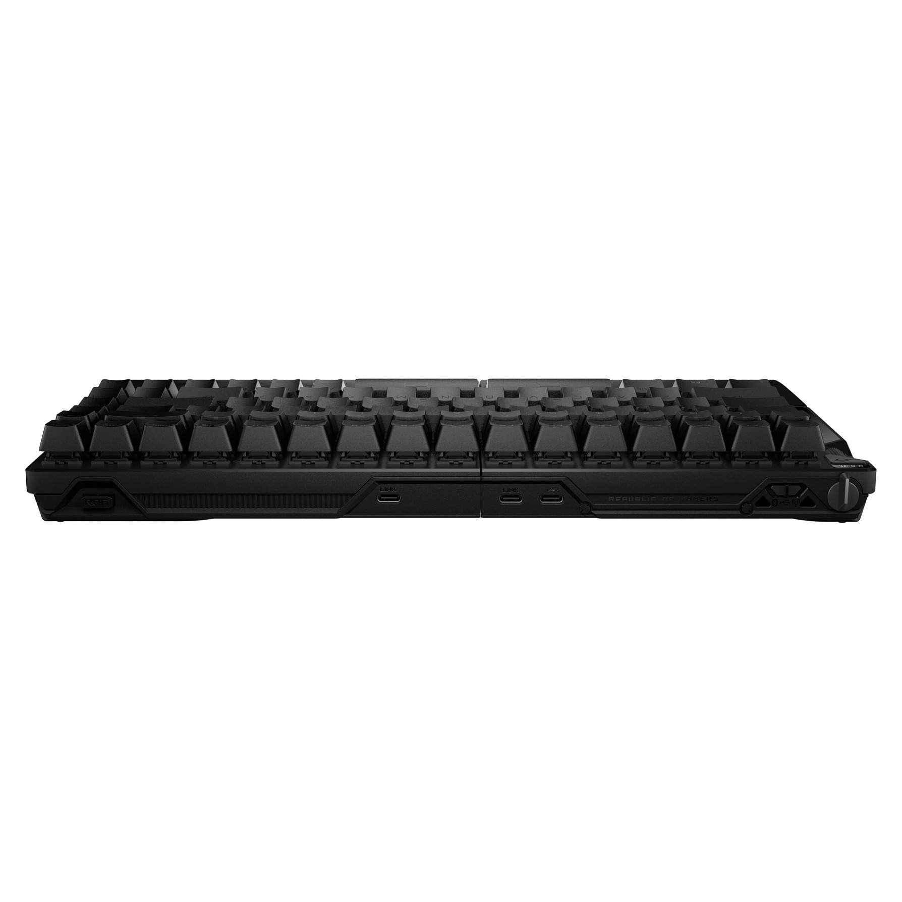 Tastierë Gaming ASUS ROG Falcata / USB + 2.4 GHz + Bluetooth 5 / Mekanike Magnetike ROG HFX V2 / 75% / QWERTZ / German / RGB - Zezë 8
