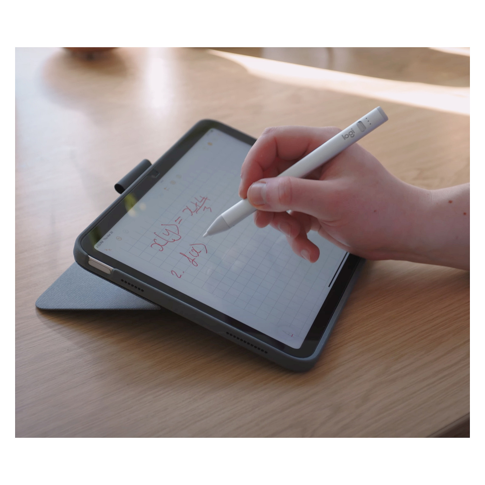 Laps Logitech Crayon, Për Tablet, Për Apple, 20 g - Argjend thumbnail 4