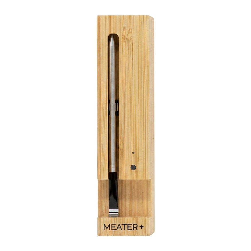 Termometër për Ushqim MEATER Plus, Wireless, Bluetooth, Deri në 50m - Zezë