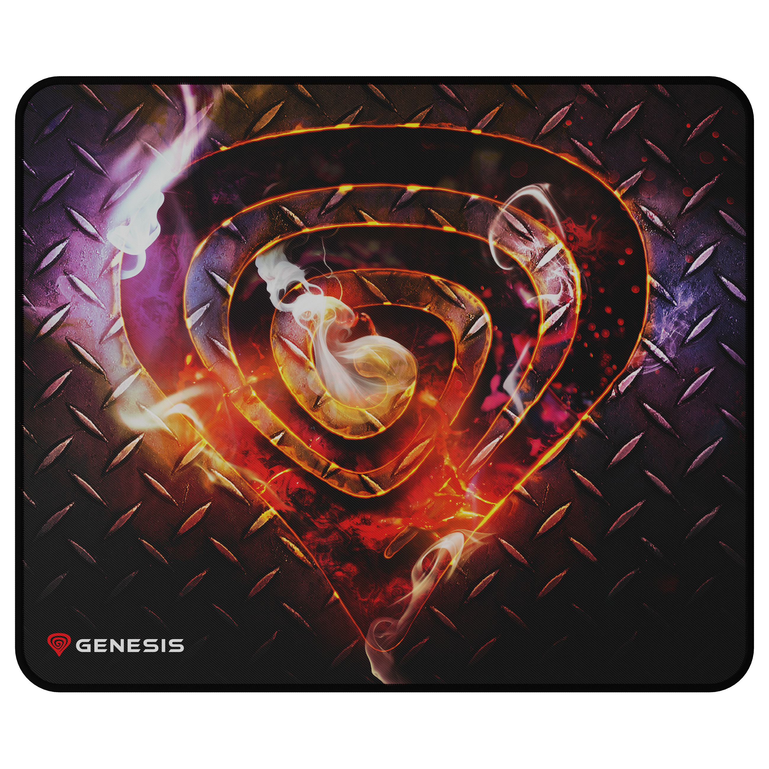 Mauspad Gaming Genesis Carbon 500 M Steel G2 / Sipërfaqe Tekstile / Rezistente ndaj Ujit / 300 x 250 mm - Mix