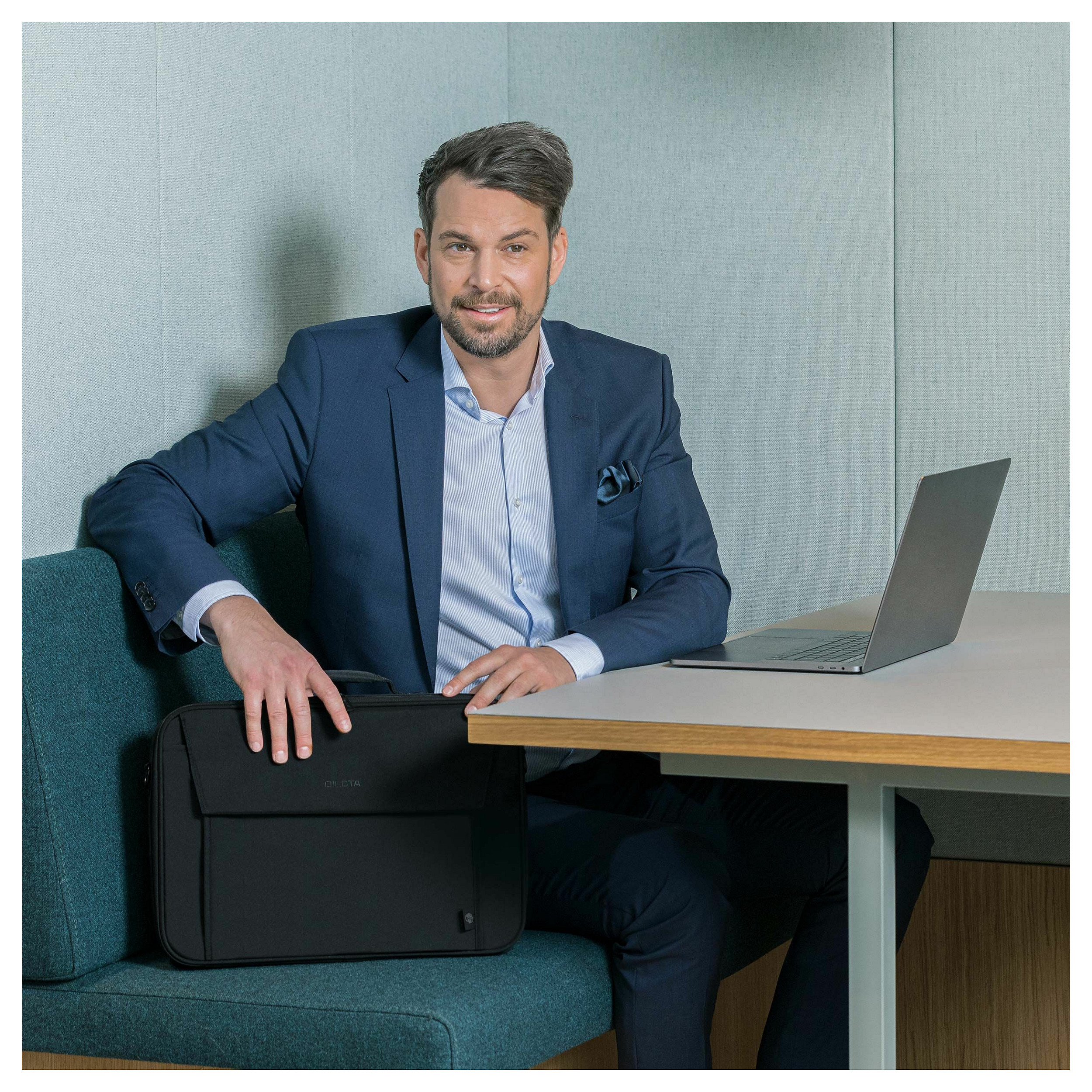 Çantë Dicota Eco Multi BASE / 17.3" – Zezë thumbnail 5