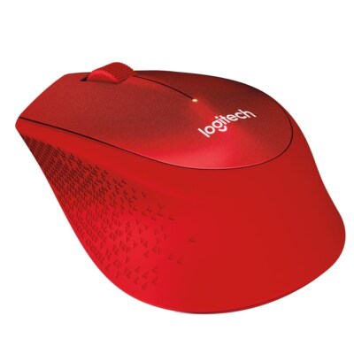 Maus pa Kabllo Logitech M330 Silent Plus – Kuqe thumbnail 3