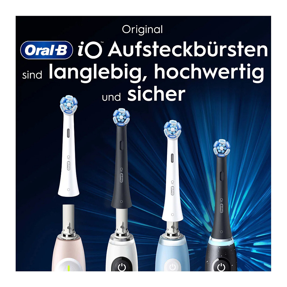 Koka zëvendësuese për furçë elektrike Oral-B iO Ultimate Clean / 2 copë / Deep Cleaning – Bardhë 7