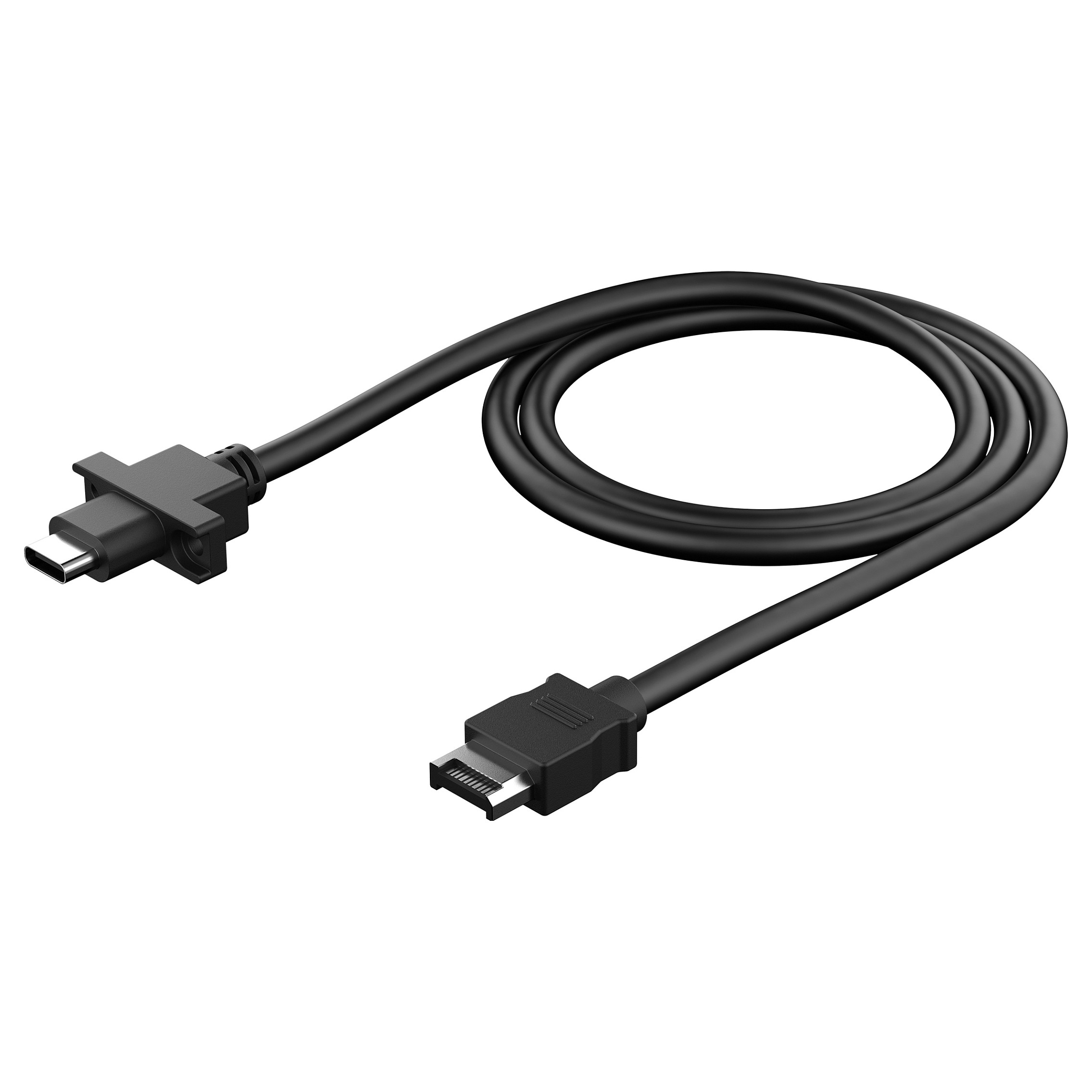 Kabllo USB Fractal Design FD-A-USBC-001, USB-C 10Gbps, 0.67m - Zezë 3