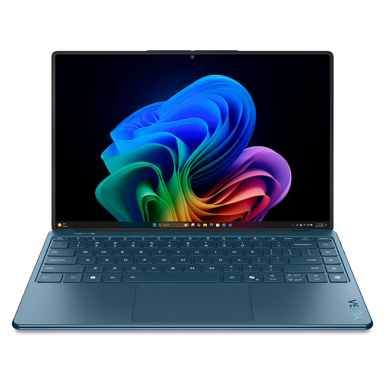 Laptop Lenovo Yoga Slim 9 14ILL10 Evo / Ultra 7-258V / 32GB LPDDR5 / 1TB / 14" 4K WQUXGA OLED Touch / Intel Arc Graphics 140V / DE - Blu