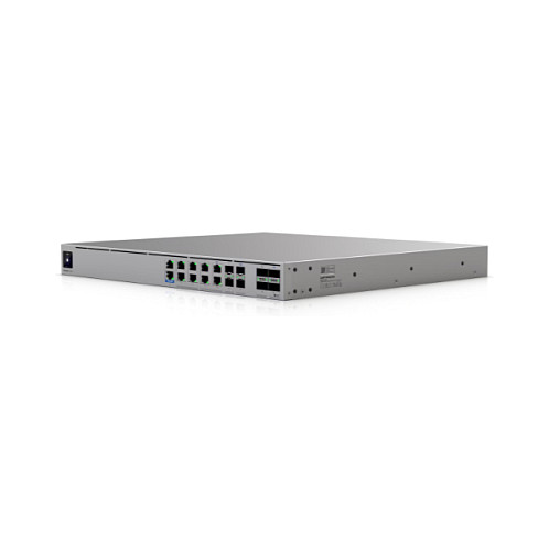 Ubiquiti, UniFi Enterprise Firewall Core EF-Core, Ruter, 4× QSFP28, 4× SFP28, 8× 10GbE, 2× Gigabit Ethernet, Hiri 5