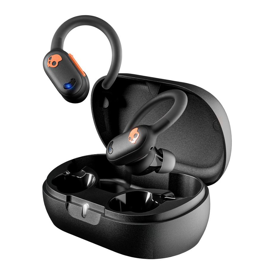 Kufje pa kabllo Skullcandy Push ANC Active / 12mm / Bluetooth 5.3 / ANC / IP67 / 58 orë - Zezë/Portokalli