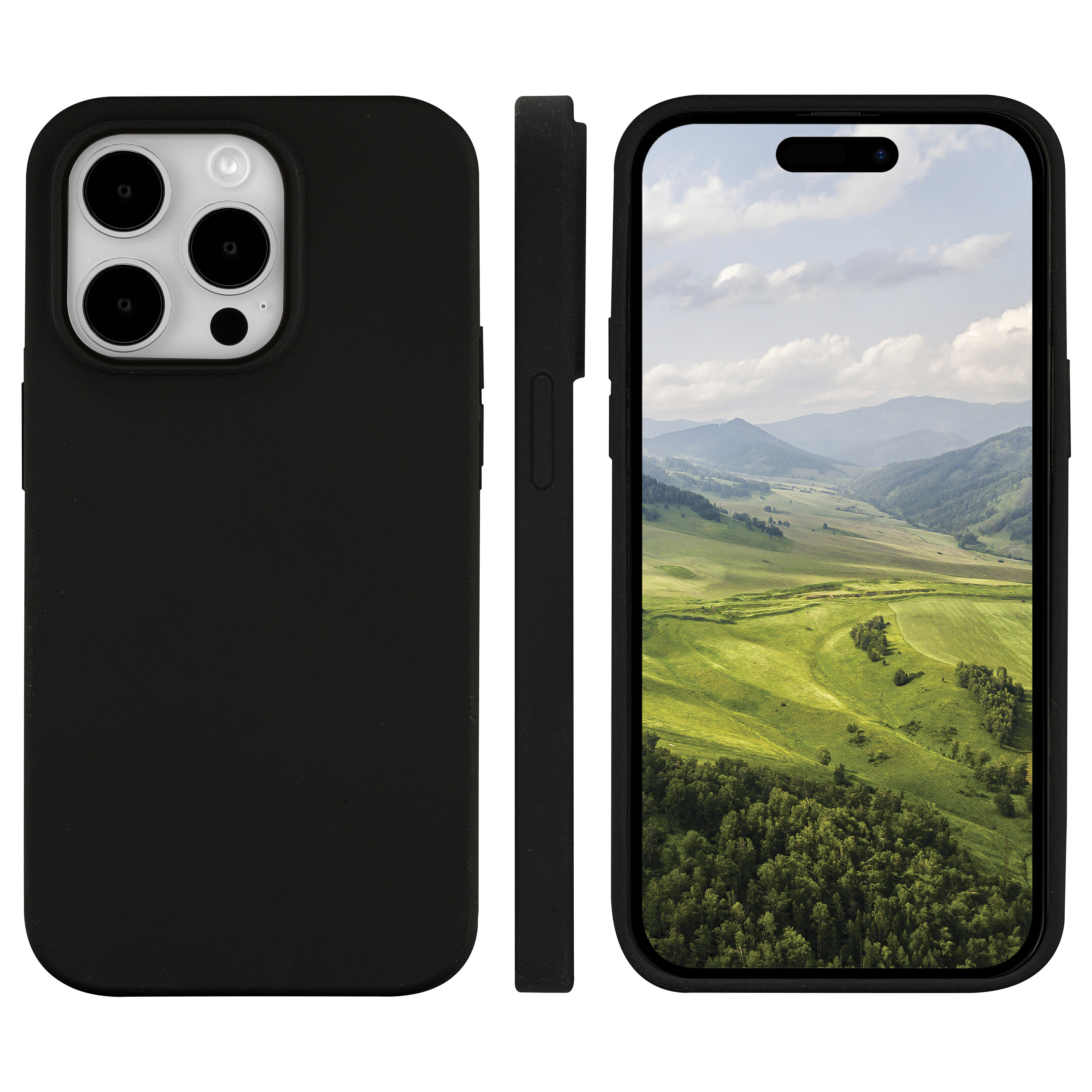 Aksesorë për telefon dbramante1928 Monaco MagSafe / iPhone 15 Pro Max / MagSafe / Mbrojtje 1.2m - Zezë 2
