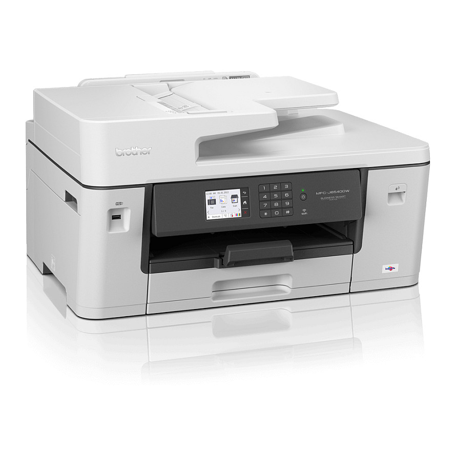 Printer Multifunksional T Brother MFC-J6540DWE WIFI / 4in1 / 28ppm - Gri thumbnail 3