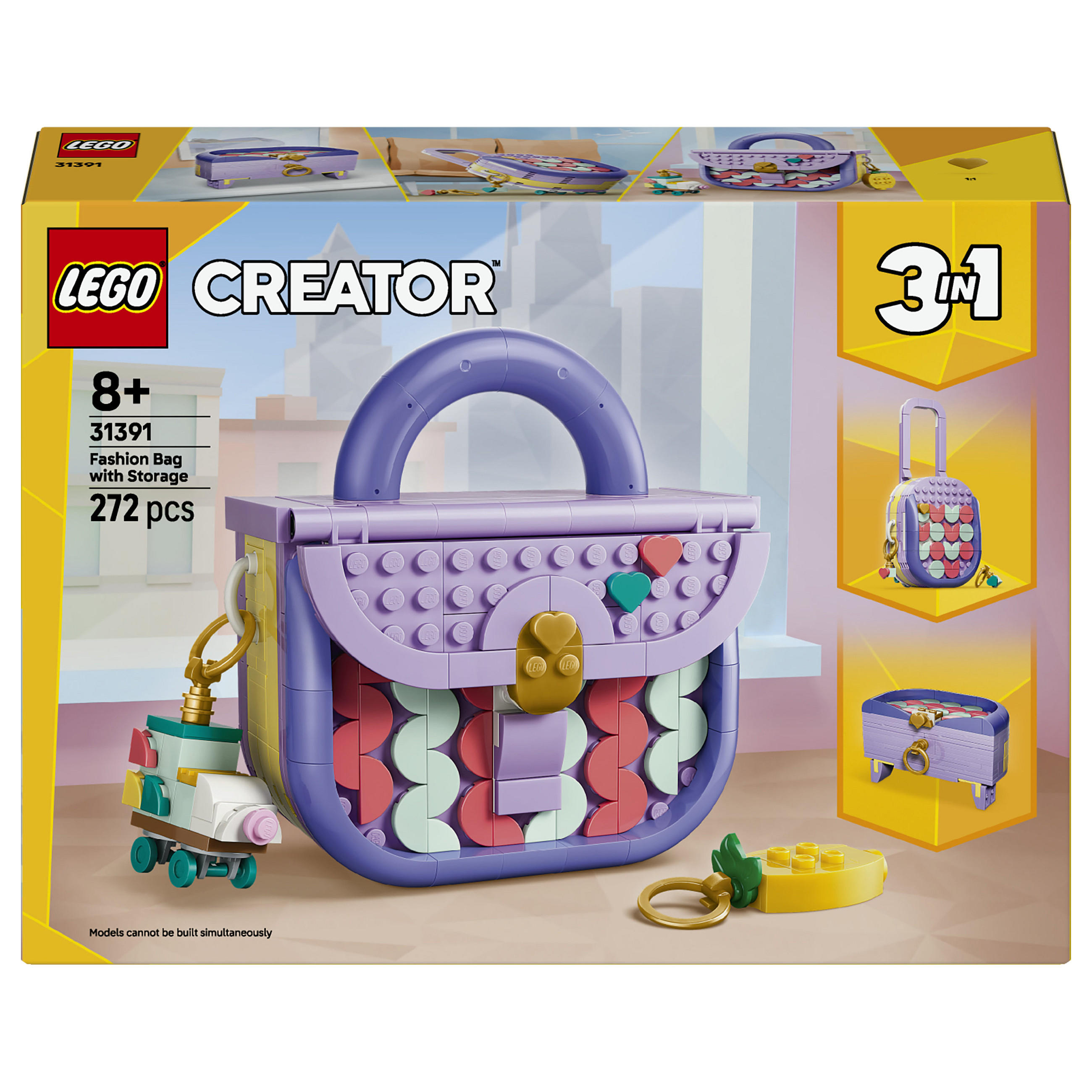 LEGO Creator Modische Tasche mit Staufach