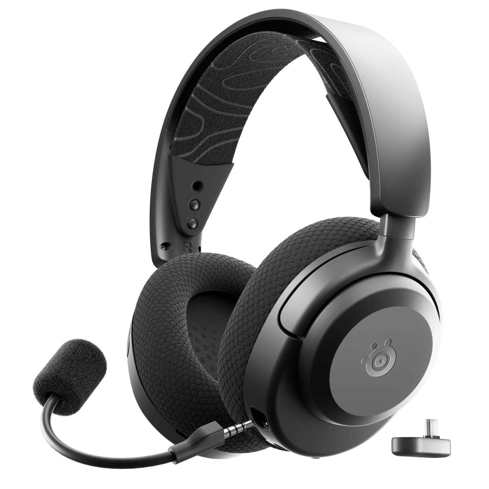 Kufje Gaming SteelSeries Arctis Nova Pro / Wireless & Wired / Bluetooth / ANC / Mikrofon - Bardhë/Argjend 7