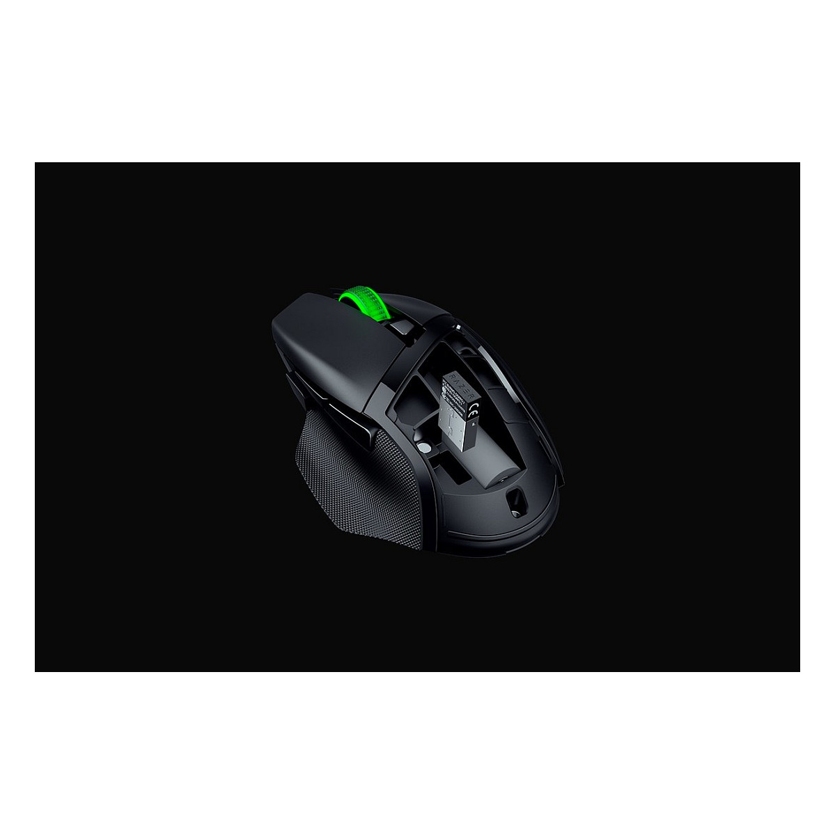 Maus Gaming Razer Basilisk V3 X HyperSpeed / RZ01-04870100-R3M1 / Sensor Optik Razer 5G / 18000 DPI / Wireless 2.4GHz & Bluetooth / Bateri AA – Zezë 2