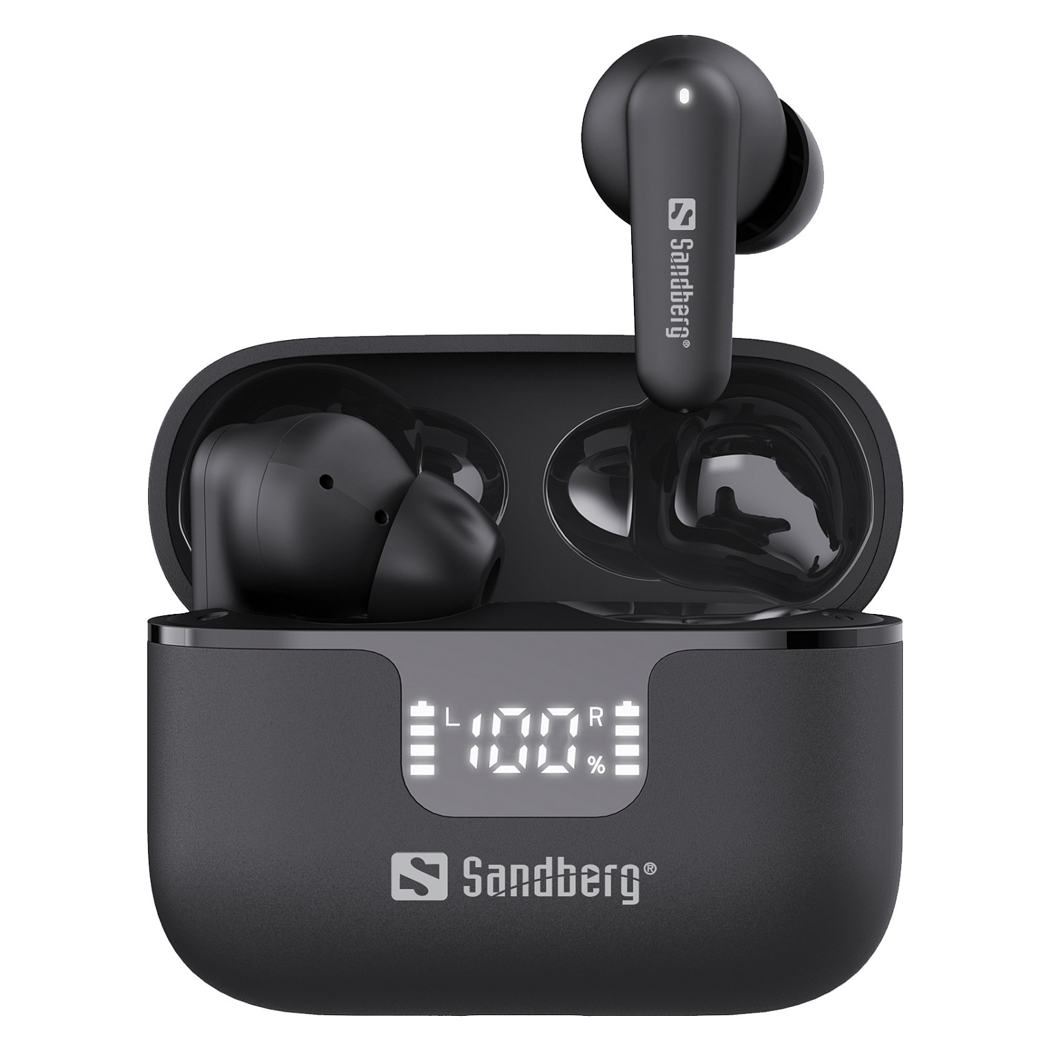 Kufje pa kabllo Sandberg Wireless Earbuds ANC+ENC 126-52 / TWS / Bluetooth 6.0 / 10mm / 20-20000Hz / ANC / ENC - Zezë 2