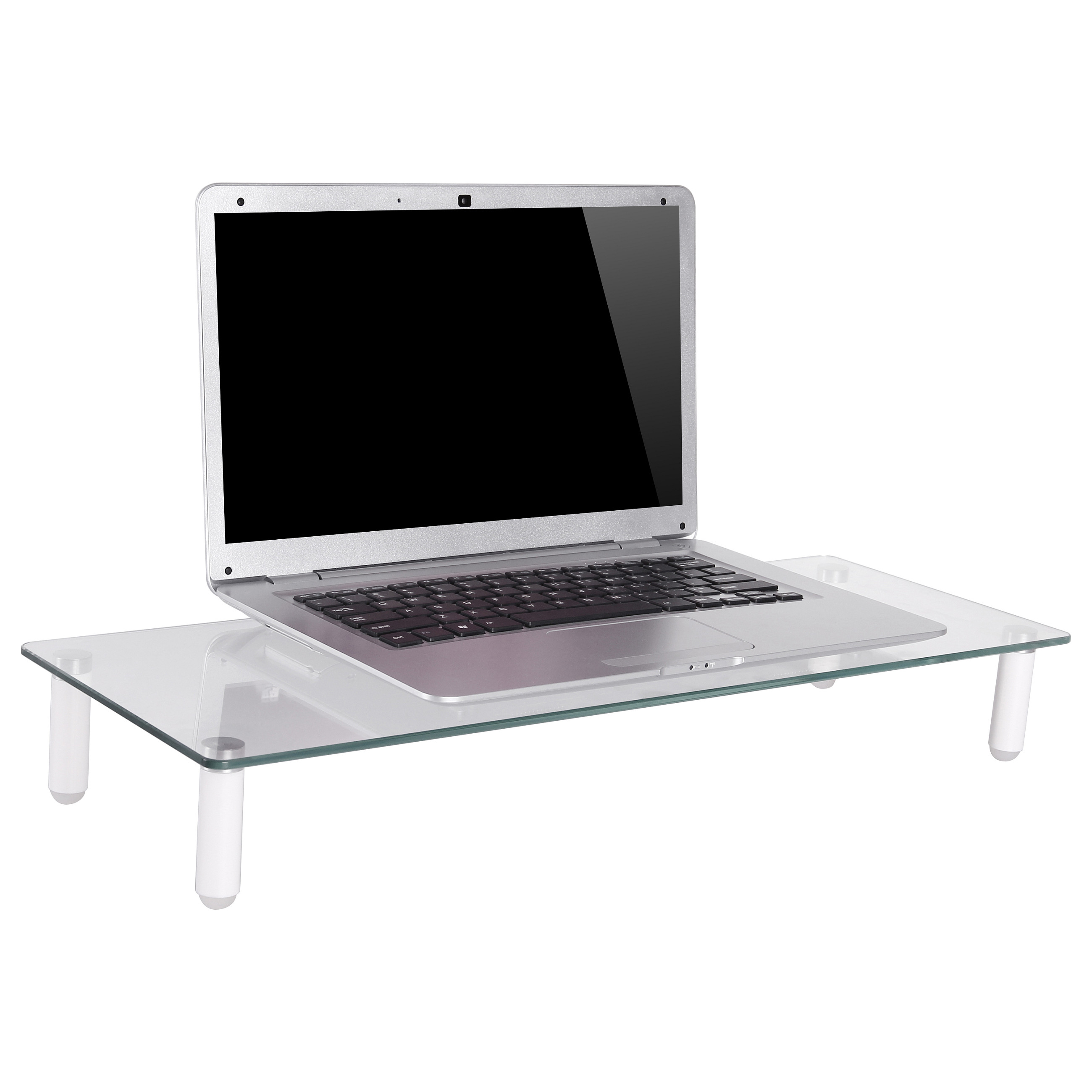 Mbajtëse për Monitor Equip 650882 / 1 Monitor / deri 20kg / 560x210x80mm / Xham i Temperuar - Transparente 6