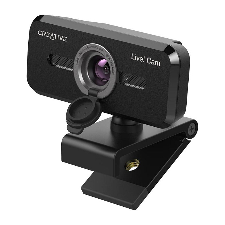 Webcam Creative Live! Cam Sync 1080P V2 / 73VF088000000 / Full HD 1080p / 2MP / 2x Mikrofon / USB 2.0 – Zezë