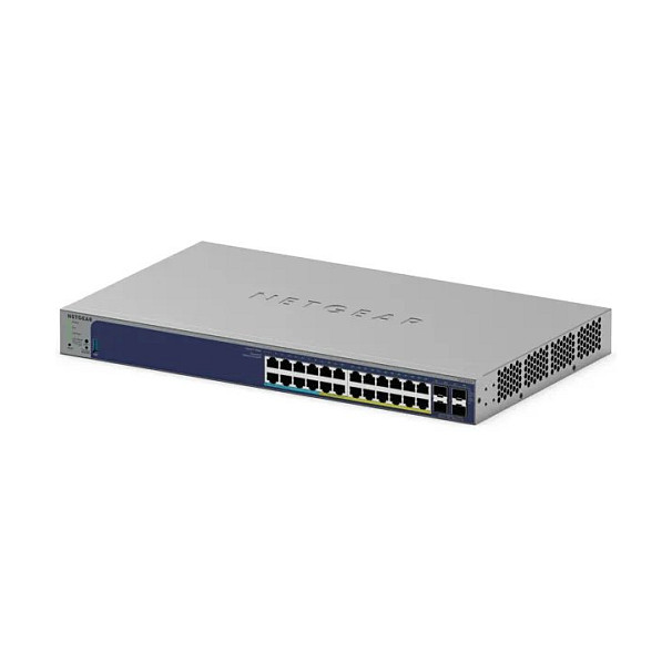 NETGEAR GS728TXUP-300EUS 24-Port Smart Managed Switch with PoE++ (Ultra60), 4x 10G SFP+ Uplink | Layer 2/Layer 3 Lite Enterprise Network Switch thumbnail 3