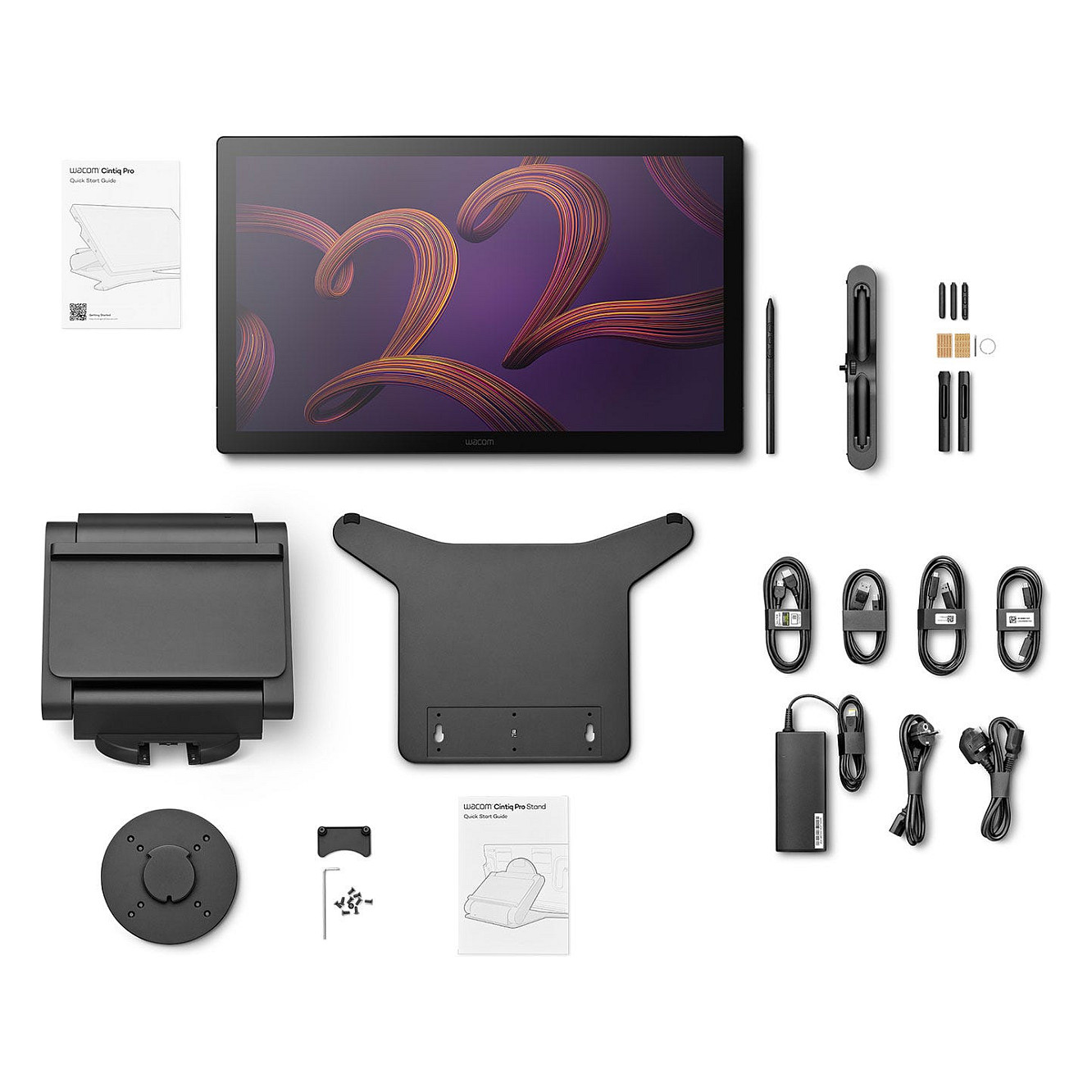 Tabletë Grafik Wacom Cintiq Pro 22 DTH227K0B-ST, 22", 4K UHD, 476 x 268 mm, USB - Zezë 4