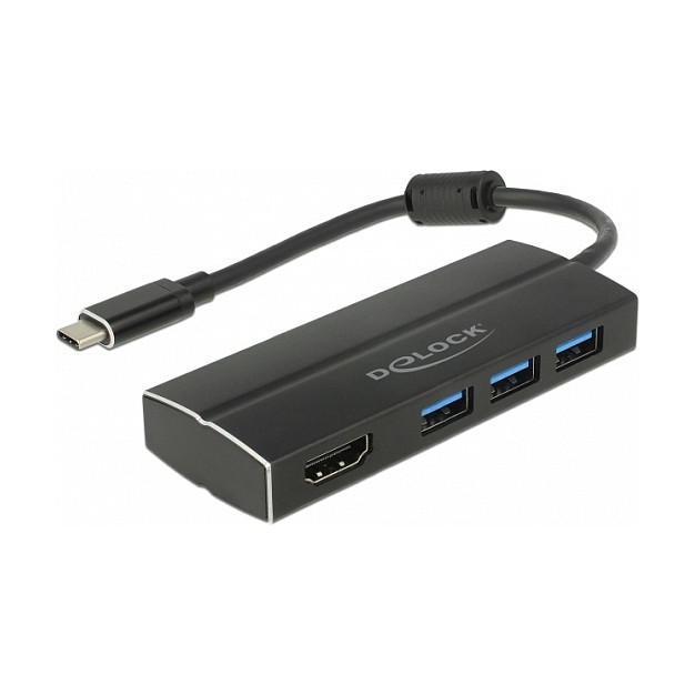 HUB DeLOCK 63171 USB 3.2 HUB 4-Port 4xUSB 3.2 5