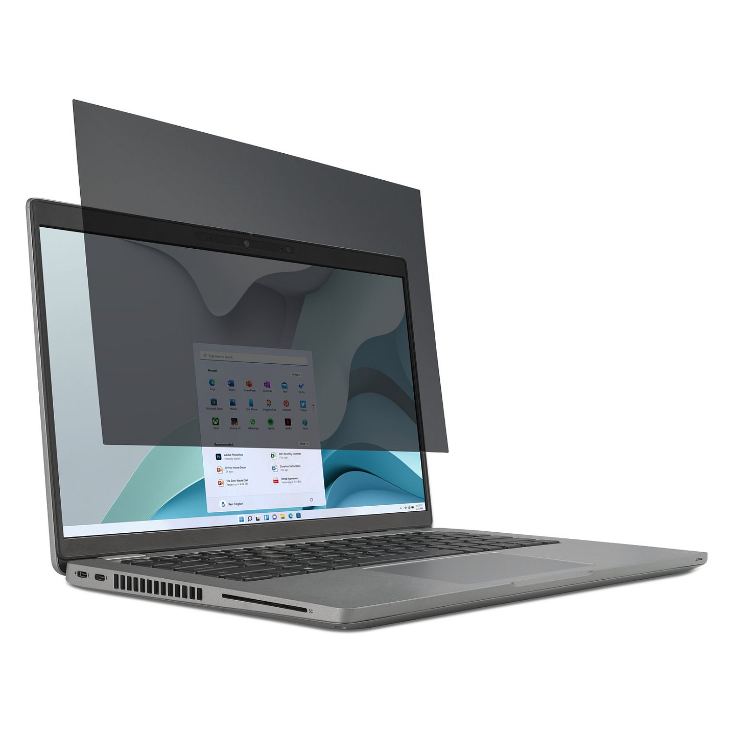 Mbrojtës Ekrani për Laptop Kensington EQ160A1610E, Filtër Privatësie, 16", 16:10, 2-Way, i Çmontueshëm - Zezë