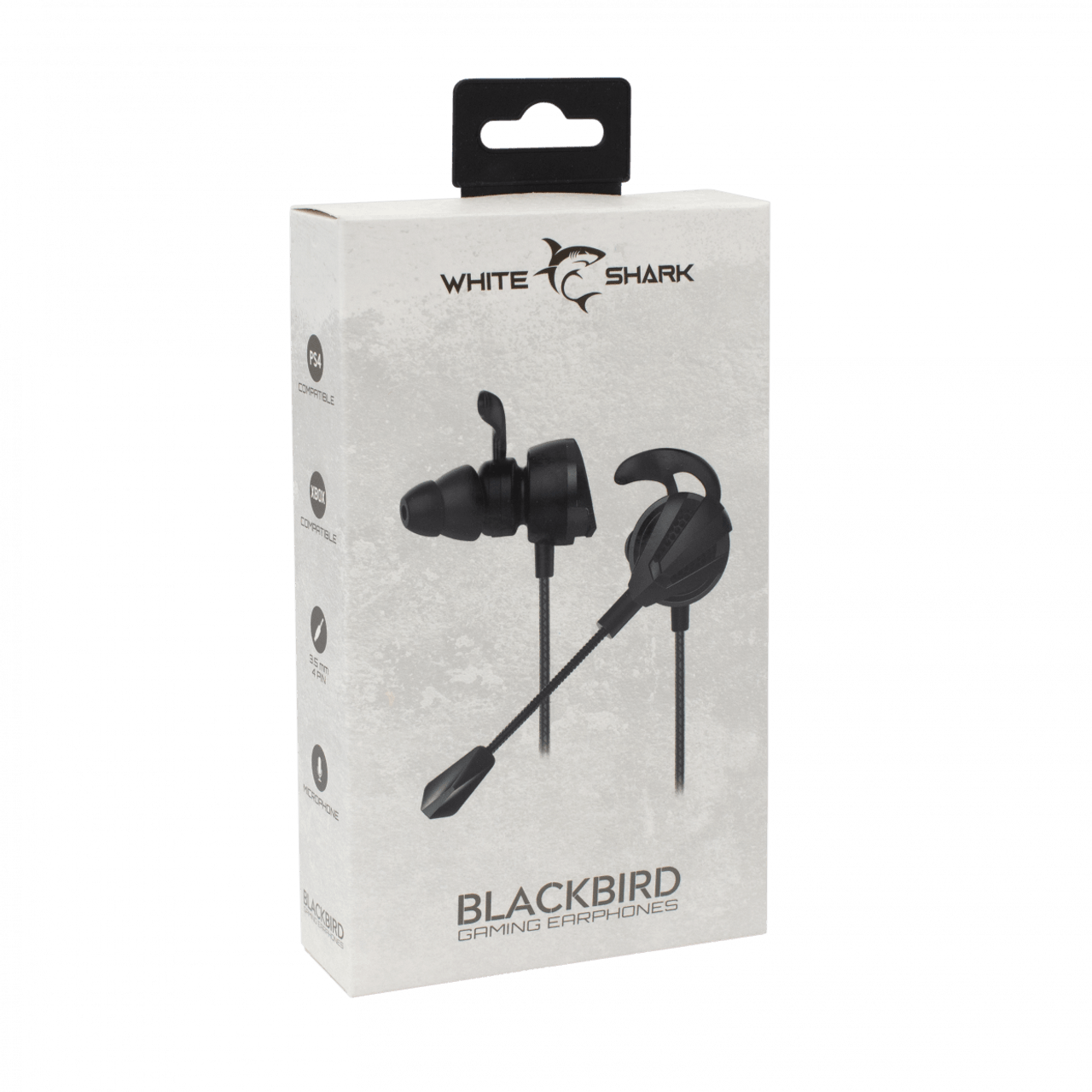 Kufje Gaming White Shark GE 537 / In-Ear / 100-10000Hz / -100 +/-3 dB / 1.2m / E zezë 3