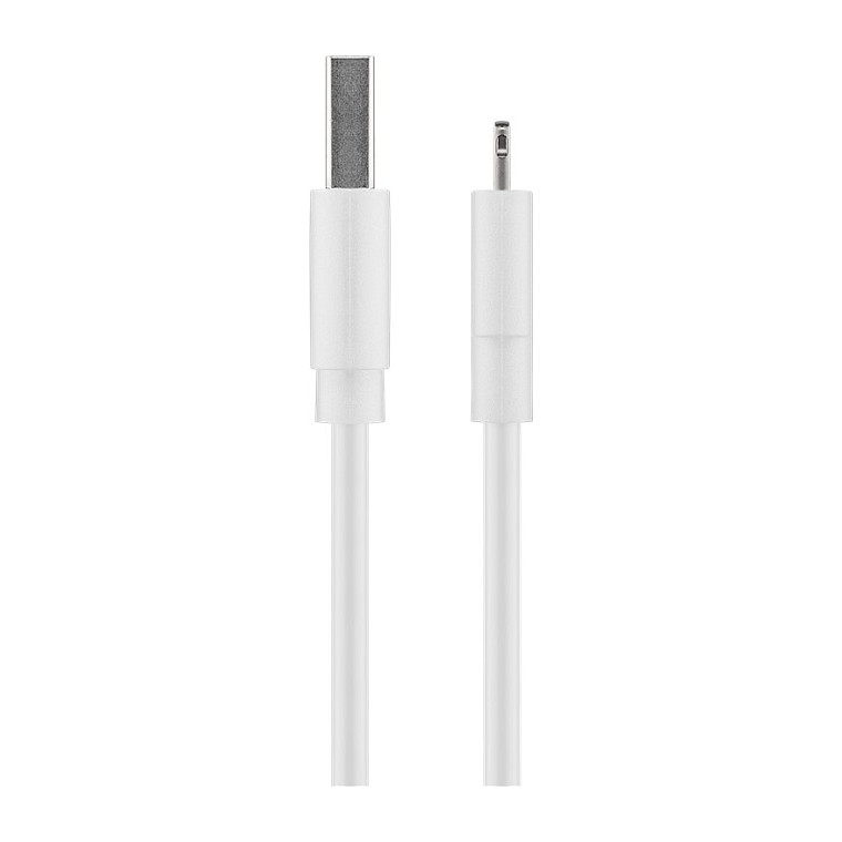Kabllo USB Goobay 54600, USB-A në Lightning, 1 m, USB 2.0, 480 Mbps - Bardhë 3