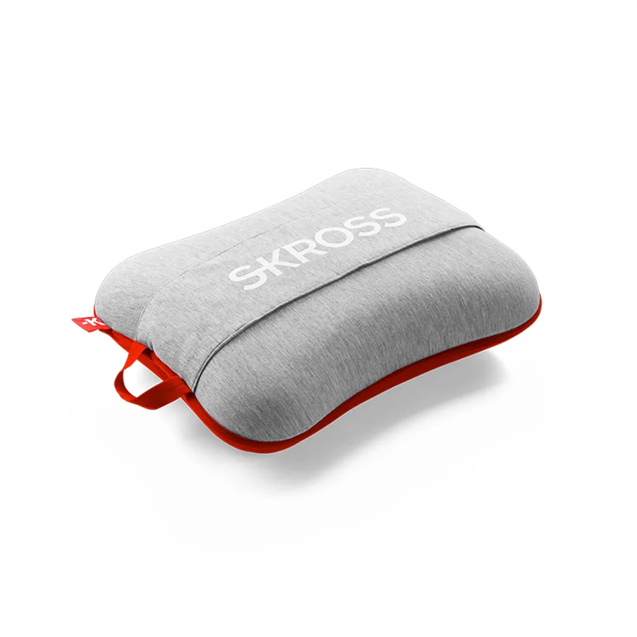 Jastëk Udhëtimi Skross Mini Travel Pillow / Memory Foam / Polyester, Cotton & Spandex – Kuq/Bardhë 2