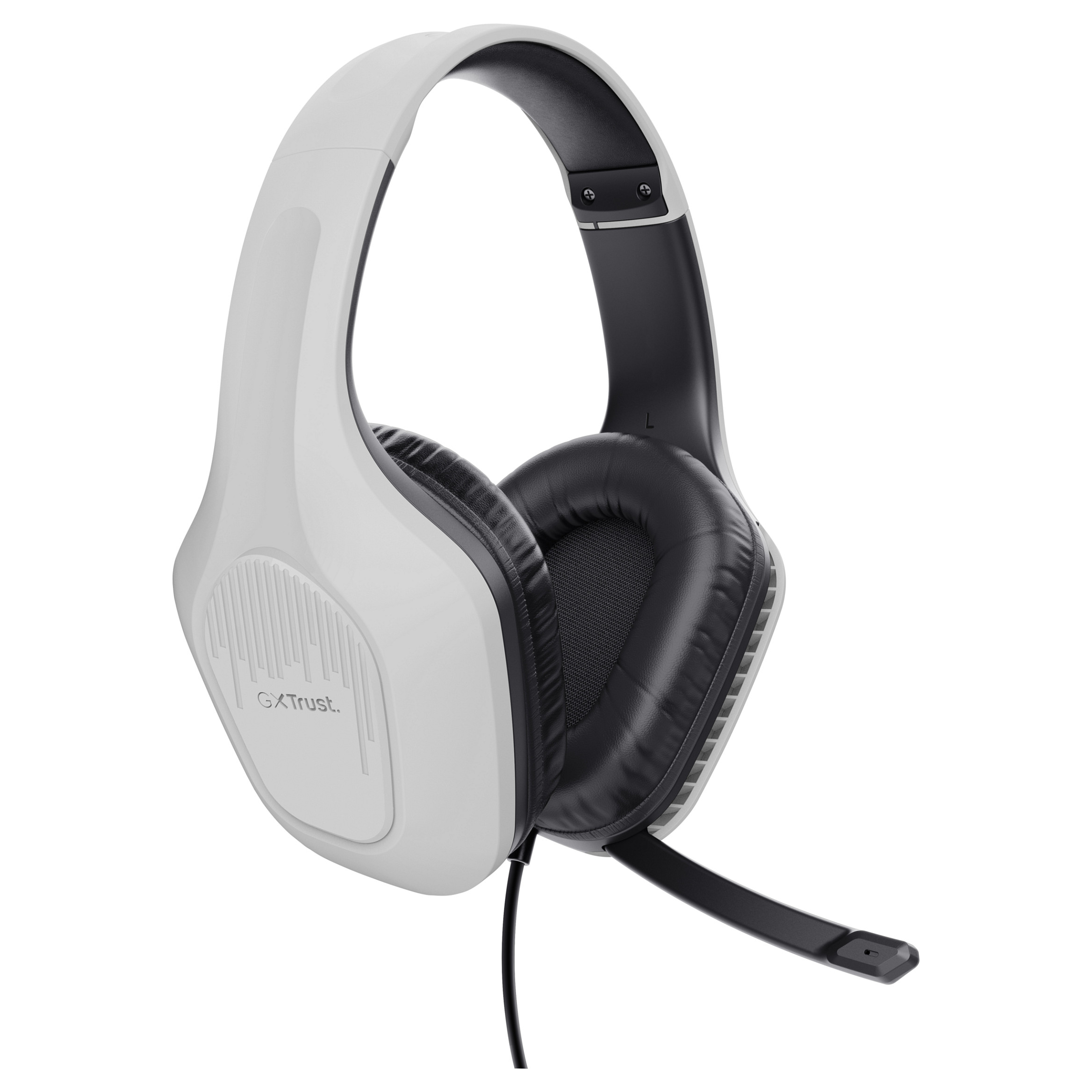 Kufje Gaming Trust GXT 415W Zirox / Wired / 3.5mm / 50mm / Mikrofon – Bardhë 2