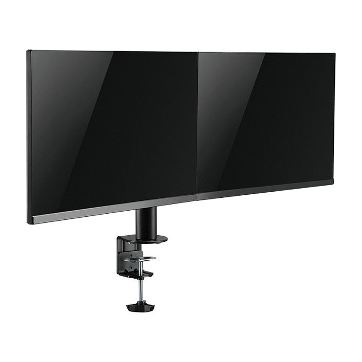 Mbajtëse për Monitor LogiLink BP0106 / 2 Monitorë / 17–32" / deri 12kg për Monitor / VESA 75x75 & 100x100 / Full Motion / 380mm - Zezë 2