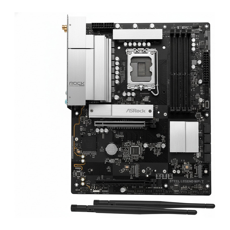 Pllakë Amë AMD AM5 ASRock B850M Rock / Wi‑Fi 7 / DDR5