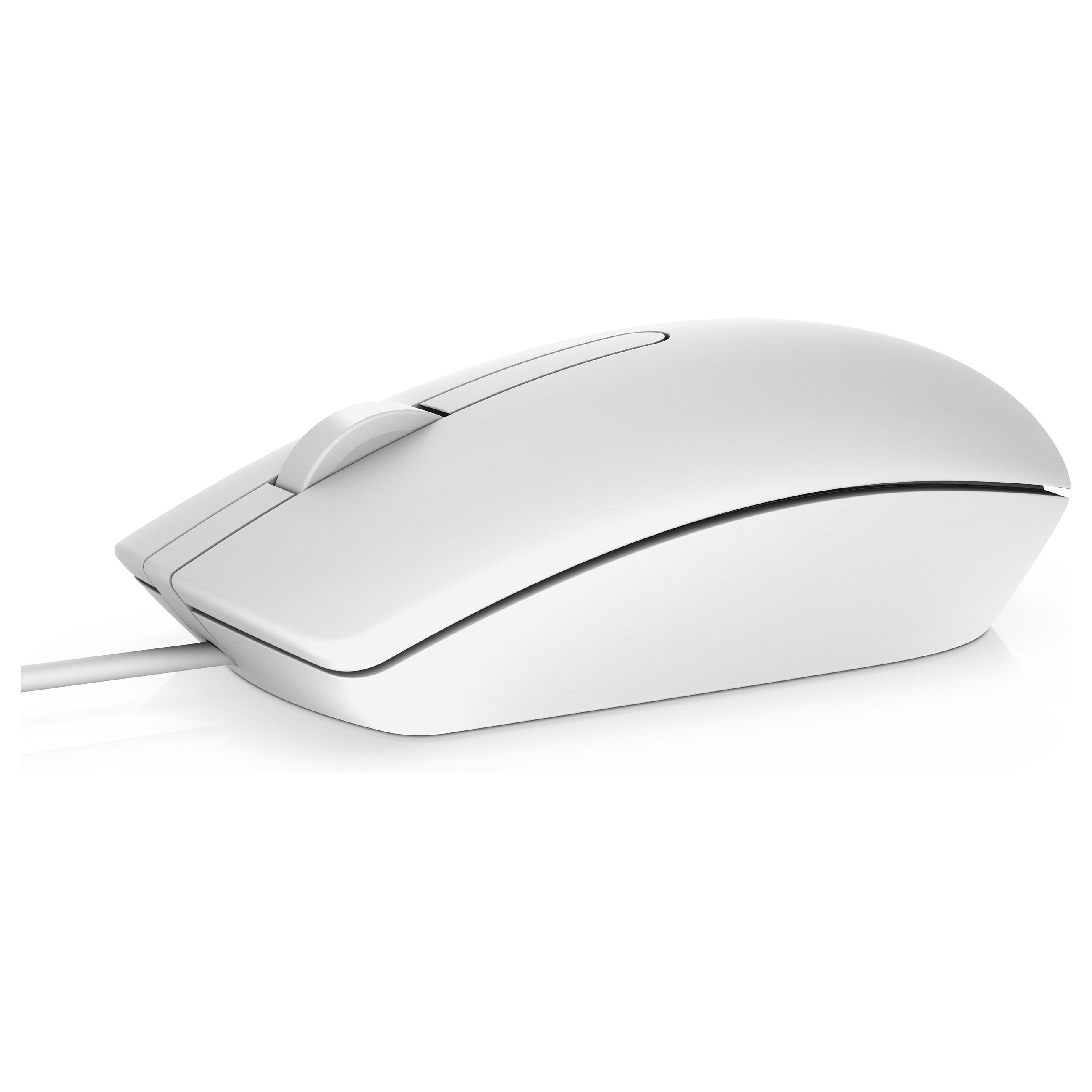 Maus me kabllo Dell MS116 / USB – Bardhë