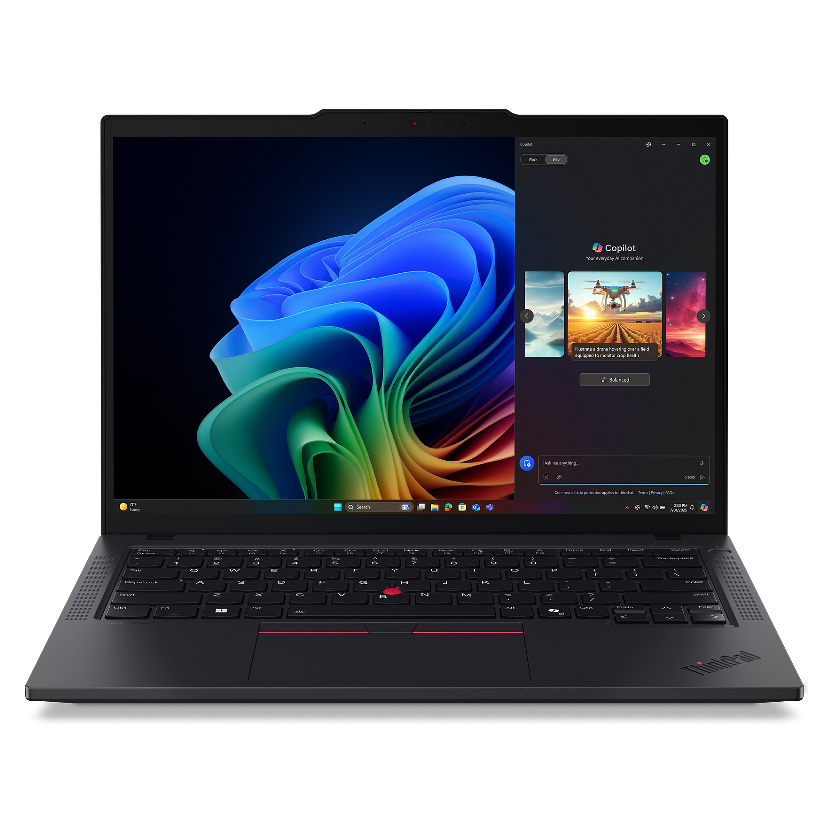 Laptop Lenovo ThinkPad T14 G6 / RYZ AI 5 PRO 340 / 32GB DDR5 / 512GB / 14" WUXGA IPS AG 60Hz / AMD Radeon 840M / DE - Zezë