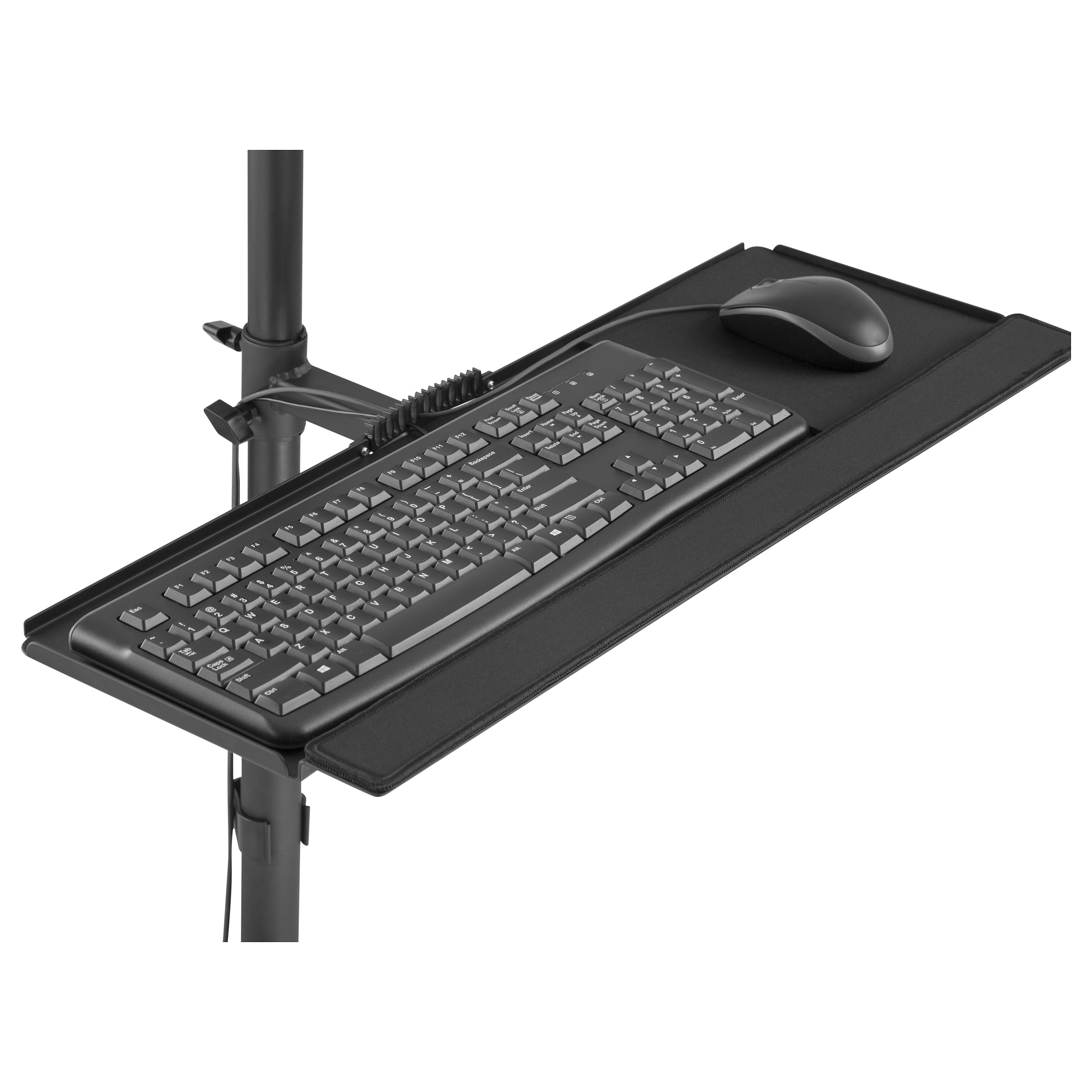 Mbajtëse për Monitor Equip 650171 , 17–32" , deri 8kg , me rrota , lartësi e rregullueshme , VESA 75x75 & 100x100 - Zezë 3