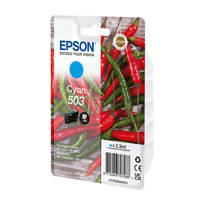 INK Epson 503, 3.3 ml – Cyan thumbnail 2