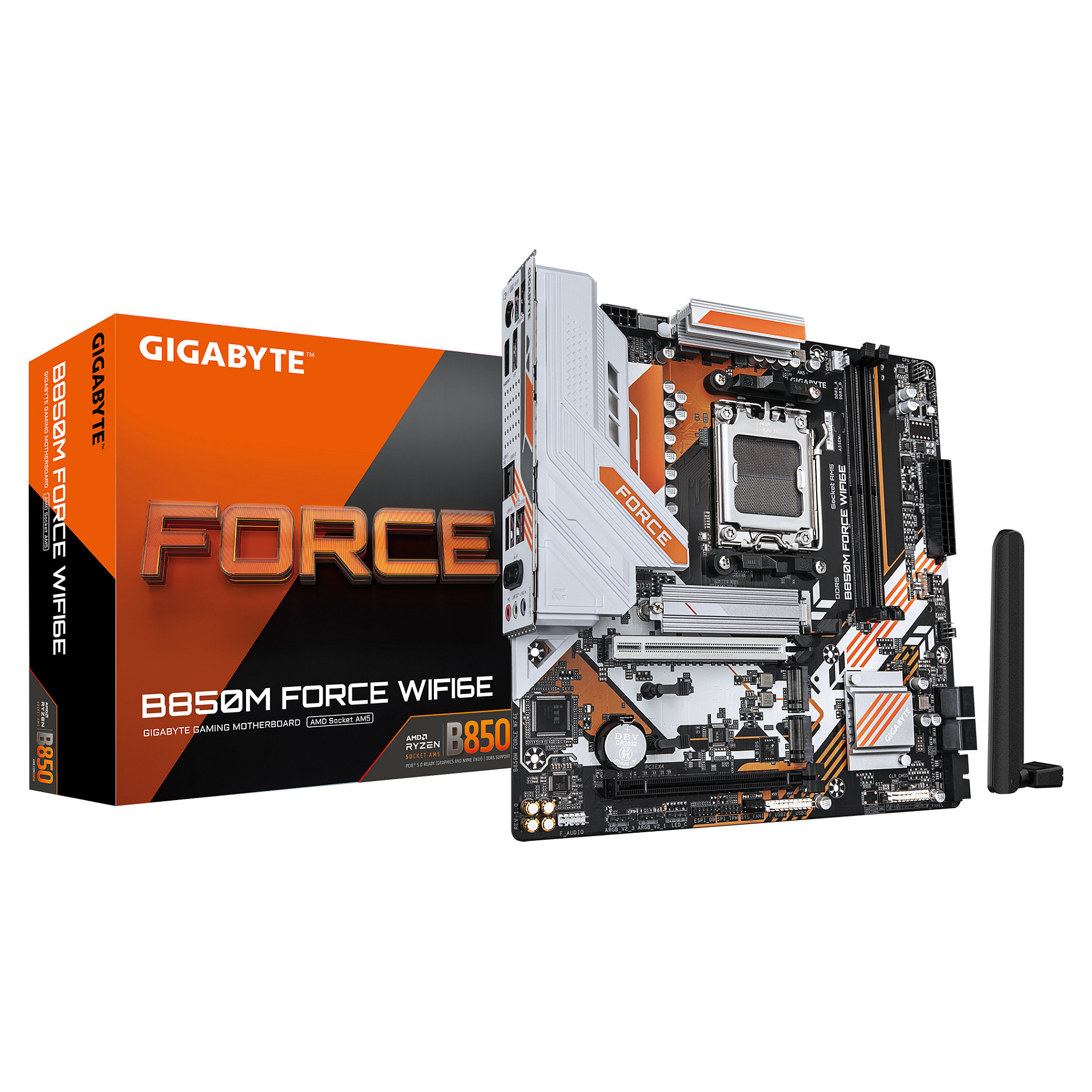 Gigabyte B850M FORCE WIFI6E AM5 DDR5 Micro ATX