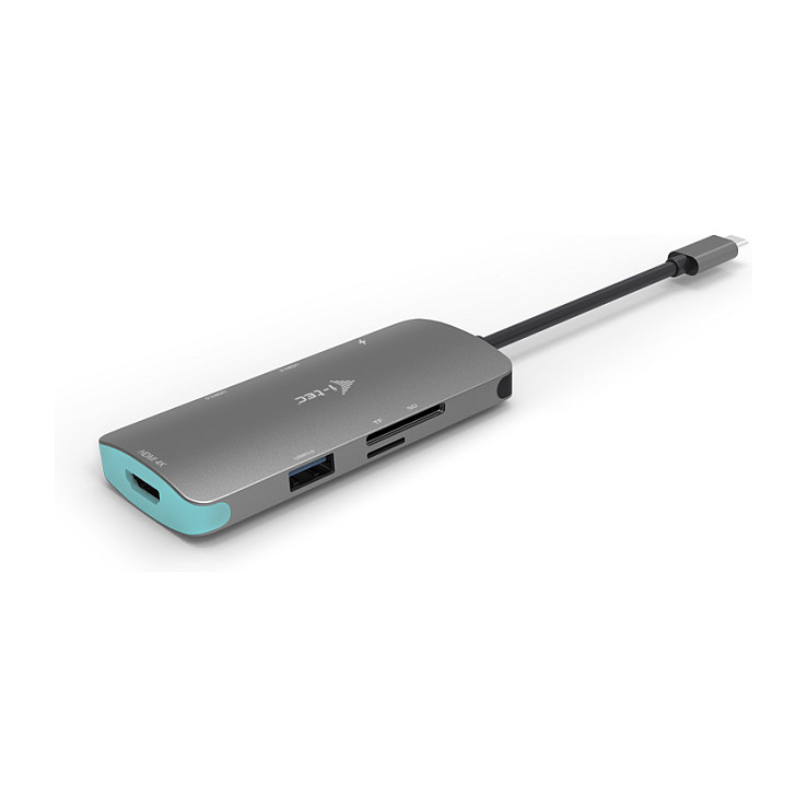 Docking Station I-TEC USB-C Nano / 4K HDMI / PD / LAN / USB - Argjend