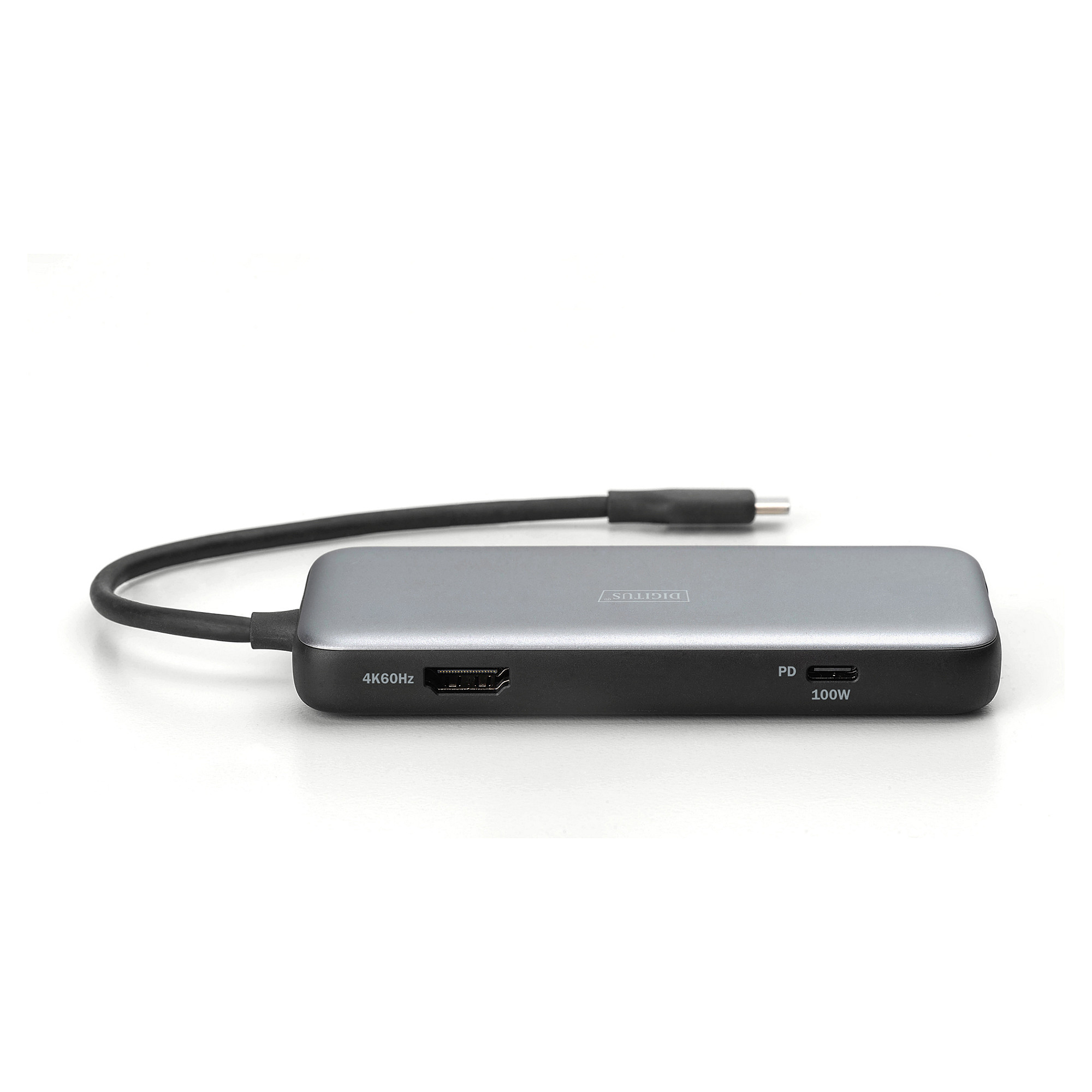 Docking Station Digitus / 1xHDMI / 2xUSB-A / 1xUSB-C / 1xDisplayPort / SD + MicroSD - Argjend thumbnail 3