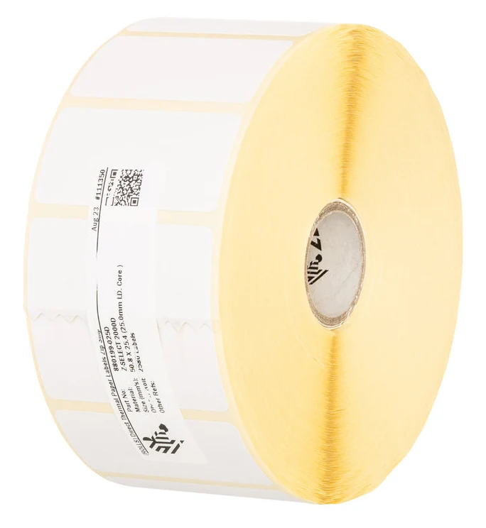 Etiketa për Printer Zebra Z-Select 2000D, 101,6 × 127 mm, 565 Etiketa për Rrotull, 12 Rrotulla – Bardhë