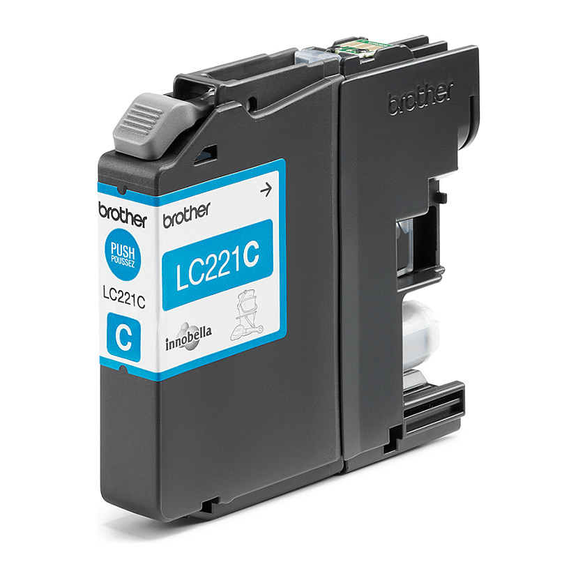 Ink Brother LC-221C, 260 faqe - Blu thumbnail 3