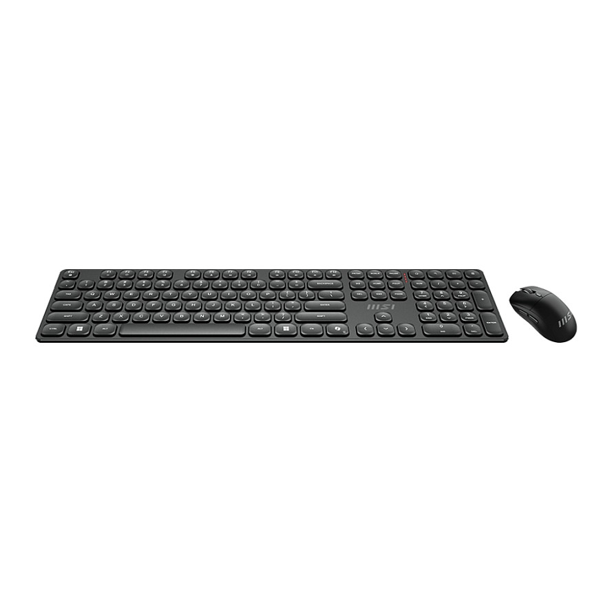 Combo (Tastierë & Maus ) MSI FORGE K210 W Keyboard + Mouse - Zezë thumbnail 4