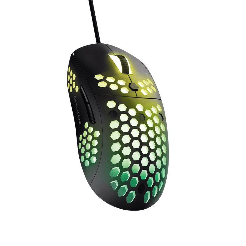 Maus Gaming Trust GXT960 / 200-10.000 DPI / 100 IPS / LED / Grafite i lehtë 2