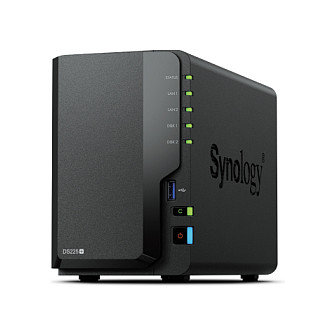NAS Synology DiskStation DS225+, 2 slota, Intel Celeron, 2GB DDR4, i zi