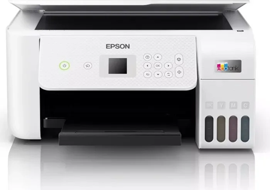 Printer Multifunksional Epson EcoTank L3286 / Inkjet me Ngjyra A4 / 33 ppm / 3 në 1 / Wi-Fi + USB - Bardhë/Zezë