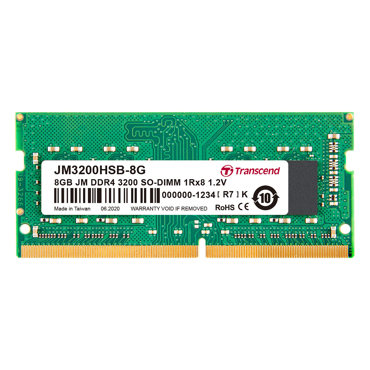 DDR4 3200 8GB Transcend JetRAM - RAM Memorie thumbnail 2