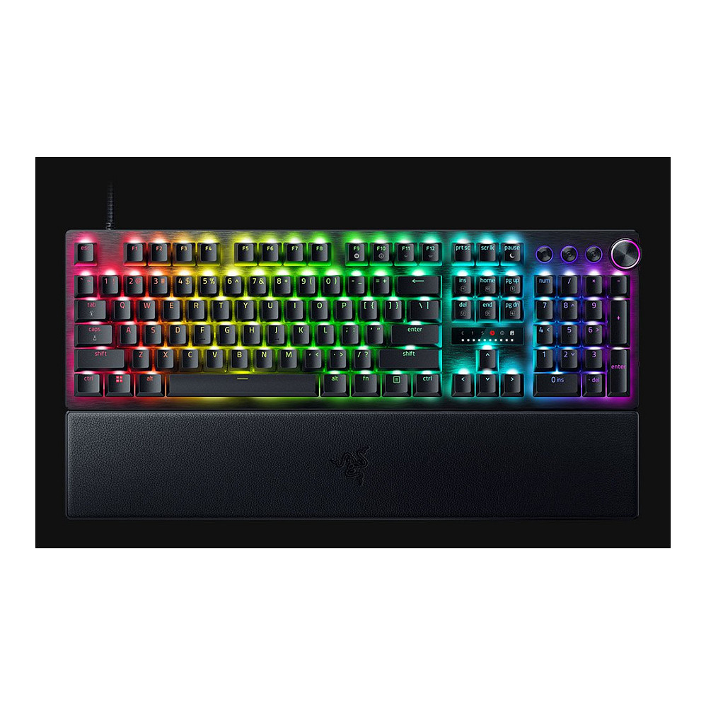 Tastierë Gaming Razer Huntsman V3 Pro / Wired / QWERTZ (DE) / Full-Size / Razer Analog Optical Gen-2 / RGB / USB-C / N-Key Rollover – Zezë 2